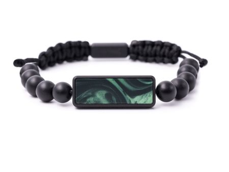 Bead ResinArt Bracelet - Eleonora (Dark Green, 589919) Online Hot Sale