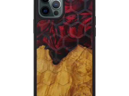 iPhone 12 Pro Max Wood+Resin Phone Case - Shalonda (Tactile, 592963) Hot on Sale