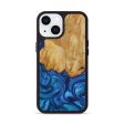 iPhone 13 Wood+Resin Phone Case - Noelani (Light Blue, 589611) Online