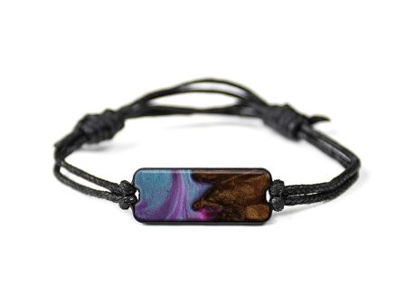 Classic Wood+Resin Bracelet - Ryder (Purple, 595794) Fashion