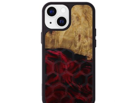 iPhone 13 mini Wood+Resin Phone Case - Tilla (Tactile, 592932) Cheap