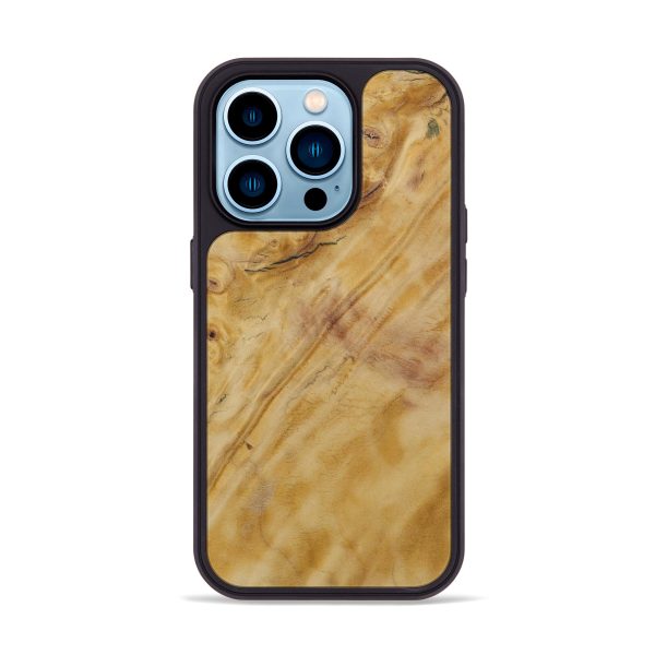 iPhone 14 Pro Burl Wood Phone Case - Graeme (Buckeye Burl, 588933) For Discount