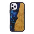 iPhone 11 Pro Wood+Resin Phone Case - Jesus (Dark Blue, 593122) Supply