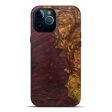 iPhone 12 Pro Max Wood+Resin Live Edge Phone Case - Hewlet (Metallic, 591370) For Cheap