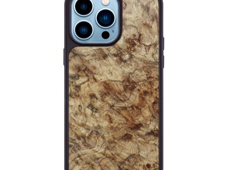 iPhone 14 Pro Max Burl Wood Phone Case - Percival (Maple Burl, 591478) Cheap