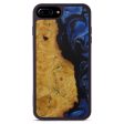 iPhone 8 Plus Wood+Resin Phone Case - Orlin (Dark Blue, 587505) Online now