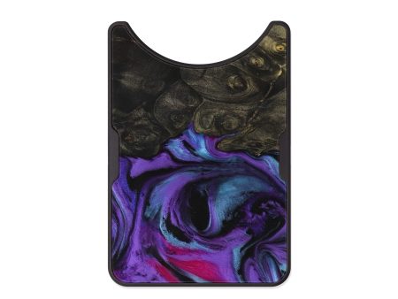 Alloy Wood+Resin Wallet - Reyaud (Purple, 589743) For Cheap