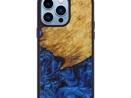 iPhone 14 Pro Max Wood+Resin Phone Case - Lucina (Tactile, 592971) Online now