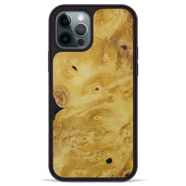 iPhone 12 Pro Max Burl Wood Phone Case - Lezlie (Buckeye Burl, 590440) Fashion