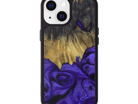 iPhone 13 Wood+Resin Phone Case - Valentia (Purple, 593699) Online