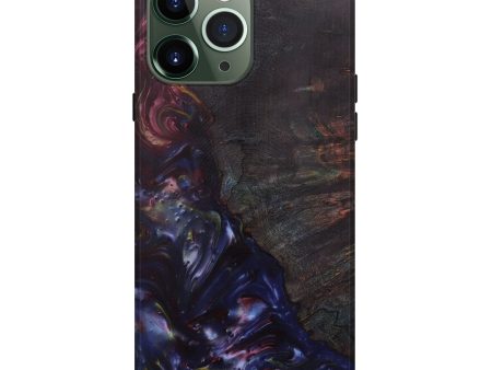 iPhone 13 Pro Max Wood+Resin Live Edge Phone Case - Benny (Dark Blue, 590034) Online