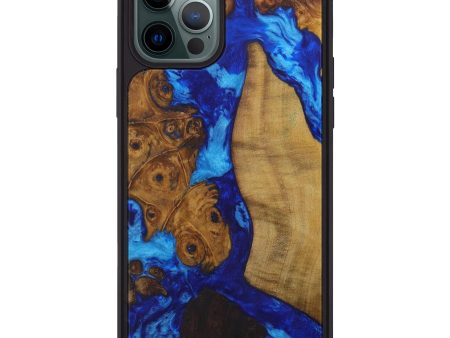 iPhone 12 Pro Max Wood+Resin Phone Case - Noni (Mosaic, 591534) Hot on Sale