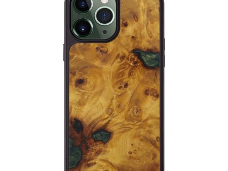 iPhone 13 Pro Max Burl Wood Phone Case - Fannye (Buckeye Burl, 593918) Supply