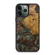 iPhone 13 Pro Max Wood+Resin Phone Case - Cynde (Dark Green, 590607) Online Hot Sale