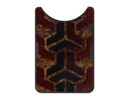 Alloy Wood+Resin Wallet - Sheba (Pattern, 592781) Online Sale