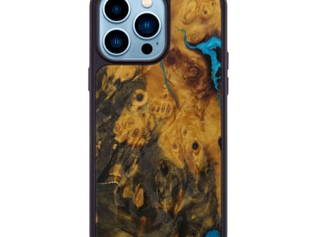 iPhone 14 Pro Max Burl Wood Phone Case - Saumitra (Buckeye Burl, 593980) For Cheap