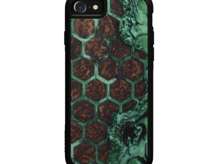 iPhone SE Wood+Resin Phone Case - Perrin (Pattern, 595267) Cheap