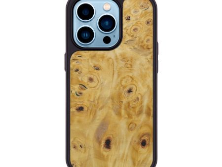 iPhone 14 Pro Burl Wood Phone Case - Mauro (Buckeye Burl, 588930) on Sale