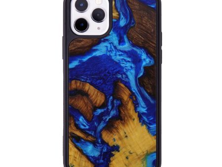 iPhone 11 Pro Wood+Resin Phone Case - Yeung (Mosaic, 592127) Supply