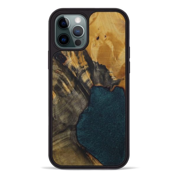 iPhone 12 Pro Burl Wood Phone Case - Chandra (Buckeye Burl, 588925) Online now