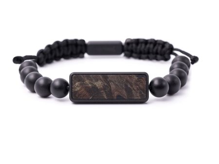 Bead Burl Wood Bracelet - Furrukh (Maple Burl, 590461) For Sale