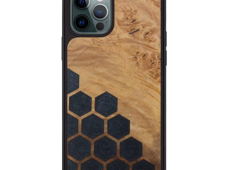 iPhone 12 Pro Wood+Resin Phone Case - Horatio (Pattern, 595919) Online now