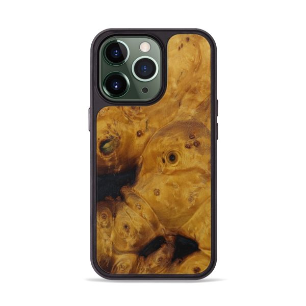 iPhone 13 Pro Burl Wood Phone Case - Dede (Buckeye Burl, 593990) Fashion