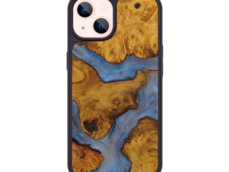 iPhone 14 Wood+Resin Phone Case - Milissent (Mosaic, 593376) Discount