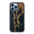 iPhone 14 Pro Max Wood+Resin Phone Case - Neste (Dark Green, 587138) Online