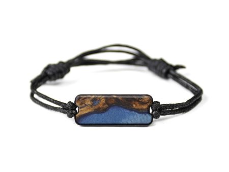 Classic Wood+Resin Bracelet - Joelle (Light Blue, 592401) Sale