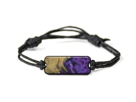 Classic Wood+Resin Bracelet - Tesa (Purple, 593663) Discount