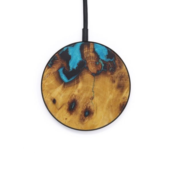 Circle Burl Wood Wireless Charger - Moha (Buckeye Burl, 593964) Hot on Sale