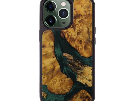 iPhone 13 Pro Wood+Resin Phone Case - Chandler (Mosaic, 592257) Online now