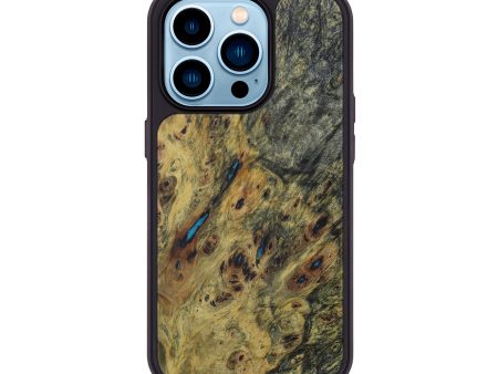 iPhone 14 Pro Burl Wood Phone Case - Treasure (Buckeye Burl, 595906) Hot on Sale