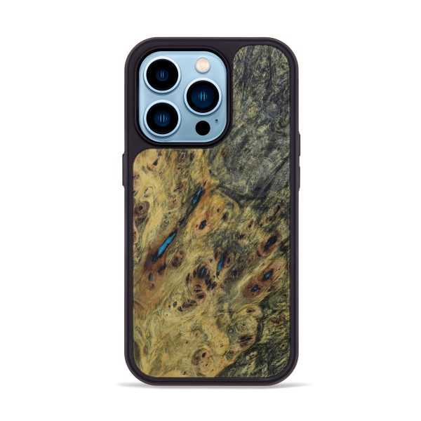 iPhone 14 Pro Burl Wood Phone Case - Treasure (Buckeye Burl, 595906) Hot on Sale