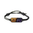 Classic Wood+Resin Bracelet - Khurshid (Purple, 592596) Supply