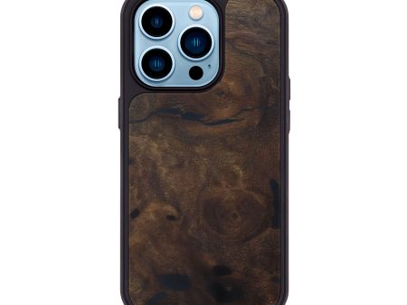 iPhone 14 Pro Burl Wood Phone Case - Edna (Maple Burl, 590443) Fashion