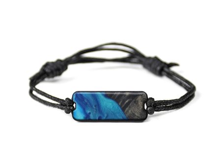 Classic Wood+Resin Bracelet - Ness (Light Blue, 591646) Online