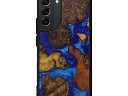 Galaxy S22 Plus Wood+Resin Phone Case - Austen (Mosaic, 591509) For Sale