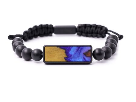 Bead Wood+Resin Bracelet - Brea (Purple, 592256) Online Hot Sale