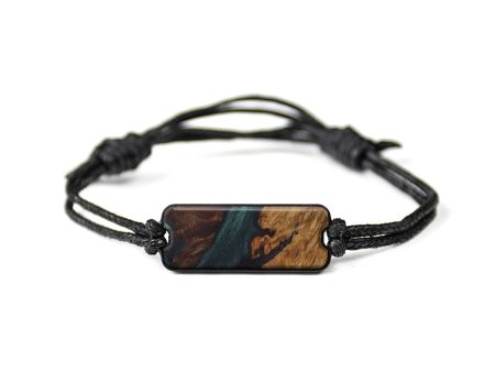 Classic Wood+Resin Bracelet - Novelia (Mosaic, 591526) on Sale