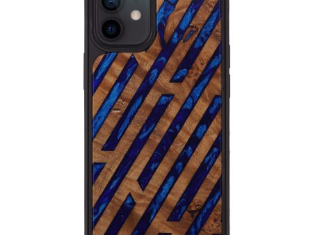 iPhone 12 Wood+Resin Phone Case - Tiny (Pattern, 592789) Online Sale