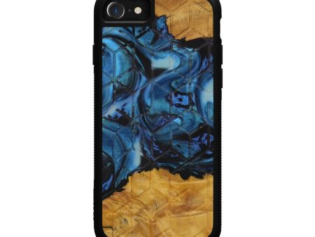 iPhone SE Wood+Resin Phone Case - Linsey (Tactile, 592874) on Sale