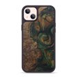 iPhone 14 Plus Wood+Resin Phone Case - Antonetta (Dark Green, 587294) For Discount