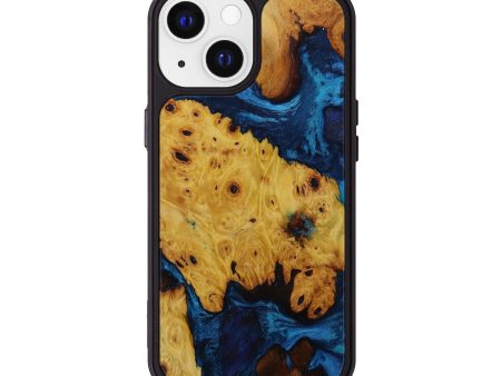 iPhone 13 Wood+Resin Phone Case - Gabriel (Mosaic, 592157) Sale