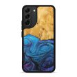 Galaxy S22 Plus Wood+Resin Phone Case - Ada (Light Blue, 592870) For Discount