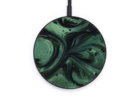 Circle ResinArt Wireless Charger - Seka (Dark Green, 589025) Online