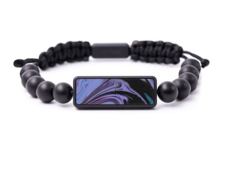 Bead ResinArt Bracelet - Adella (Purple, 591161) Online