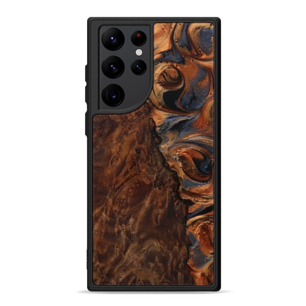 Galaxy S22 Ultra Wood+Resin Phone Case - Billy (ResinArt, 594607) Hot on Sale