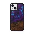 iPhone 13 Wood+Resin Phone Case - Tallulah (Purple, 587644) Online Hot Sale